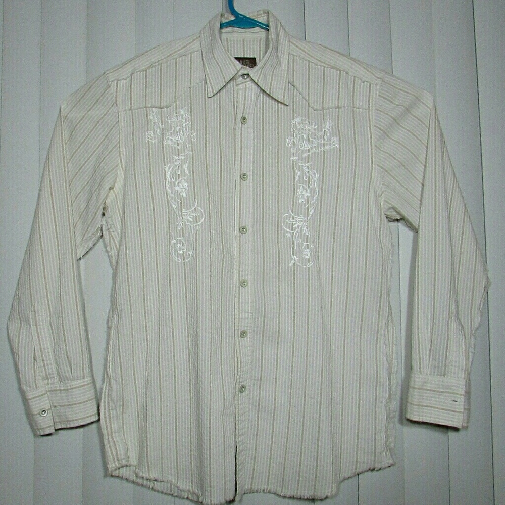 ROAR ROCKABILLY by Buckle Men's L White